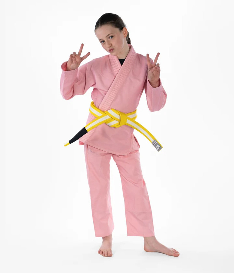 Progress Kids academy Kimono -pink
